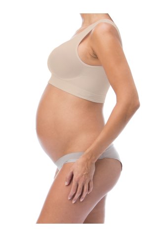 Biustonosz ciążowy 5310, beżowy Lekarz w mundurze