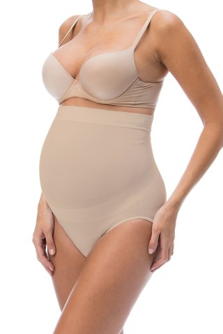 Gorset ciążowy, beżowy Lekarz w mundurze