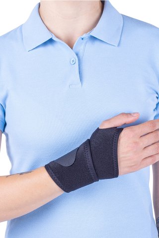 Triasport Manu Dynamic mobilna orteza nadgarstka, SRT206, rozmiar uniwersalny, czarny