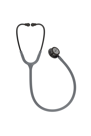 Stetoskop 3M Littmann szary z czarnym, Classic III Lekarz w mundurze