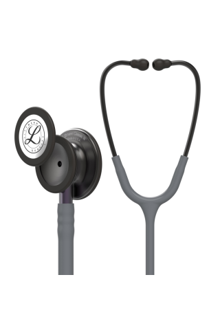 Stetoskop 3M Littmann szary z czarnym, Classic III Lekarz w mundurze
